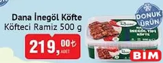 KÖFTECİ RAMİZ DANA İNEGÖL KÖFTE 500 G